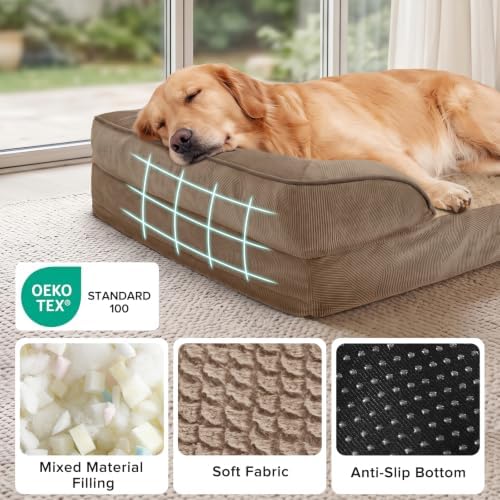 INVENHO XXL Plus Orthopedic Dog Beds Large Sized, XL Washable Dog Sofa - Image 5