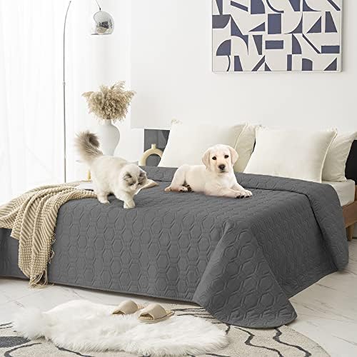 Waterproof Blanket Couch Cover for Dogs Non-Slip Pet Sofa Protector by TcksstexFauxFurDogBedCover
