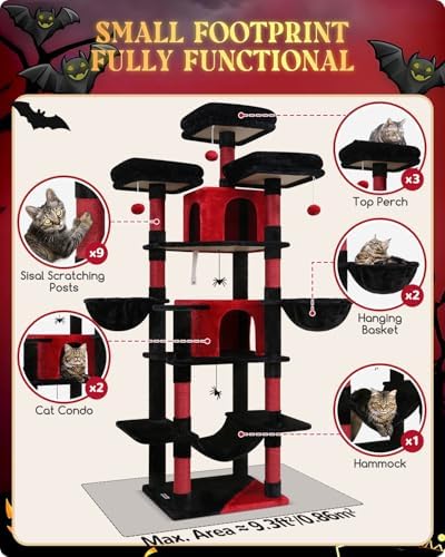 Globlazer Big XXL Gothic Cat Tower - Image 2