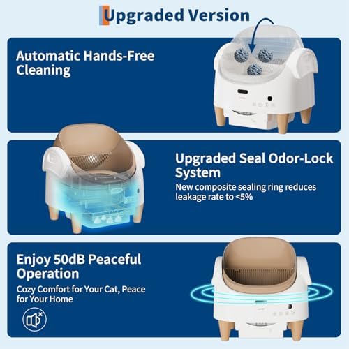 Open-Top Self Cleaning Cat Litter Box - Image 3