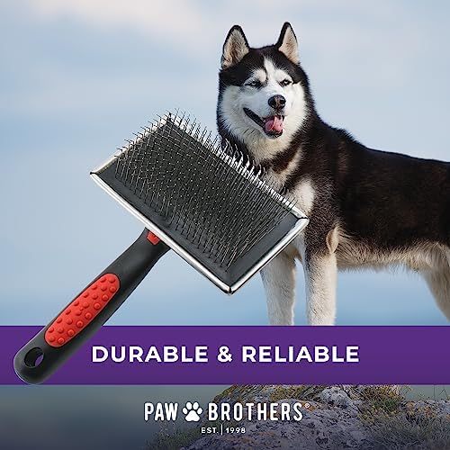 Paw Brothers Professional Grade Extra Long Slicker Brush - Image 5