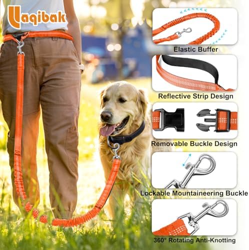 Laqibak Hands Free Dog Leash, Adjustable Waist Leash - Image 6
