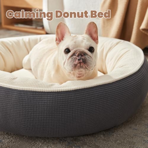 30 inches Soft Touch Fleece Donut Dog Bed - Image 2