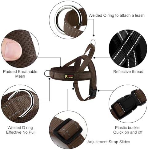 Plutus Pet No Pull Dog Harness for Large Dogs, Breathable Mesh Padded - Image 2