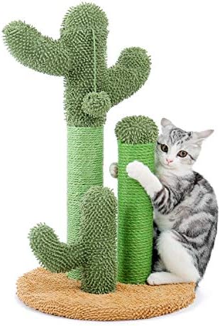 PAWZ Road Cactus Cat Scratching Post 23”Cat Scratcher by PAWZRoad