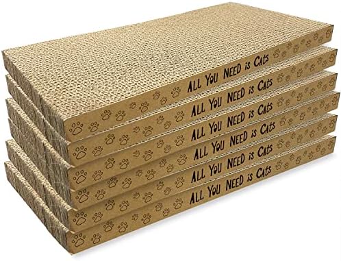 AccEncyc Cardboard Cat Scratcher Pads Cat Scratching Board by Unknown