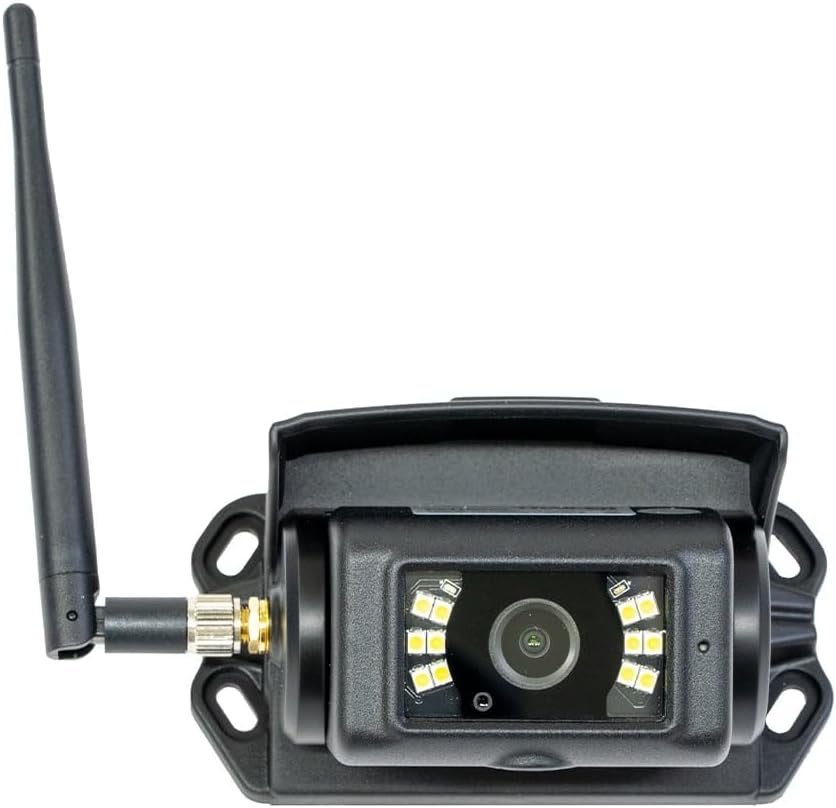 Trailer Life Pathway 5" Wireless Backup Camera System | Lag-Free Transmission | Ultra-Bright IPS Screen | Full HD Recording | Colorful Night Vision | Built-in Microphone