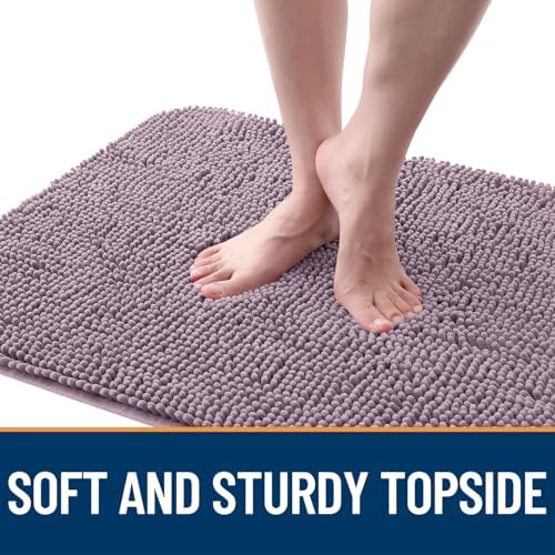 OLANLY Dog Door Mat for Muddy Paws 45x27, Super Absorbent Chenille Mud Mat - Image 4