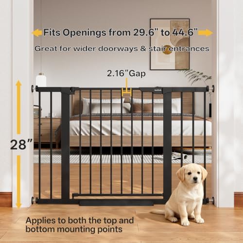 InnoTruth 29.6-44.6 in Wide Baby Gate - Image 2