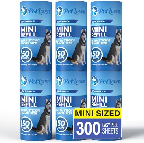 PetLovers Extra Sticky Lint Roller Mega Value Set by PetLovers