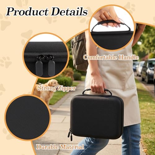 Klmnop Pet Grooming Scissors Organizer Case & Dog Grooming Bag - Image 3