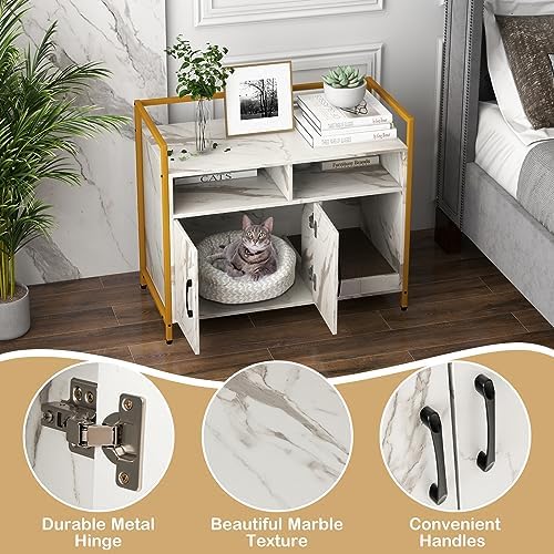 Giantex Cat Litter Box Enclosure - Image 5