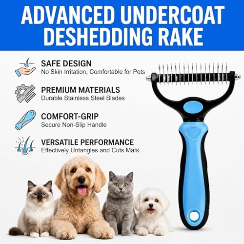 2-in-1 Double-Sided Pet Grooming Comb - Image 5