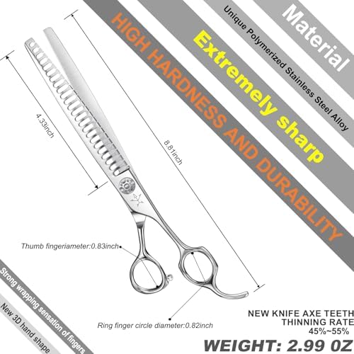 High-end Professional Dog Grooming Thinning Scissors Teeth Cutting Blending - Image 2