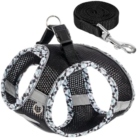 Dog Harness and Leash Set, No Pull Pet Harness by TomteNisse