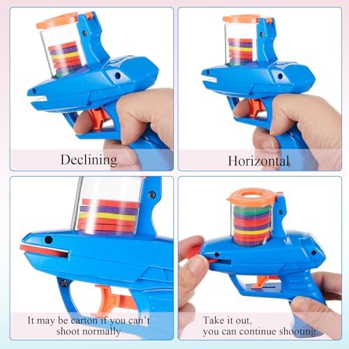 Sumind 8 Pcs Foam Disc Shooter Blasters - Image 4
