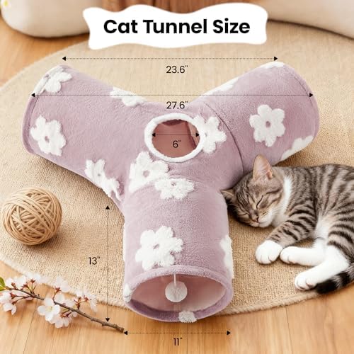 Tempcore Cat Tunnel, 3-Way Collapsible Toy - Image 2