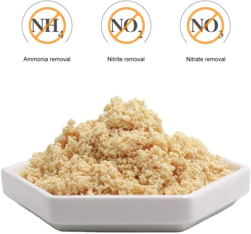 PuriResin Aquarium Filter Media, Organic Filtration Resin, for Freshwater and Saltwater Fish Tank, Removes Driftwood Tannins, 100 ml