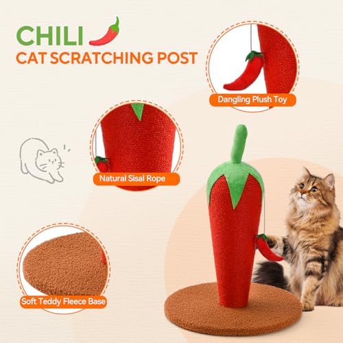 LIFLIX Chili Cat Scratching Post - Image 3