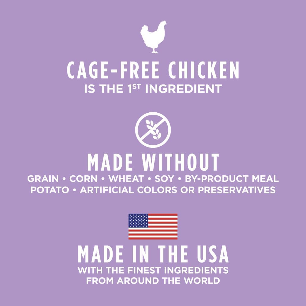 Instinct Original Kitten Dry Cat Food, Raw Coated Kibble, High Protein, Grain Free Recipe - Real Chicken, 4.5 lb. Bag