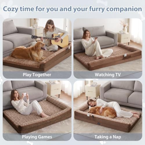 BFPETHOME Orthopedic Washable Dog Bed, Sleeping Couch - Image 3