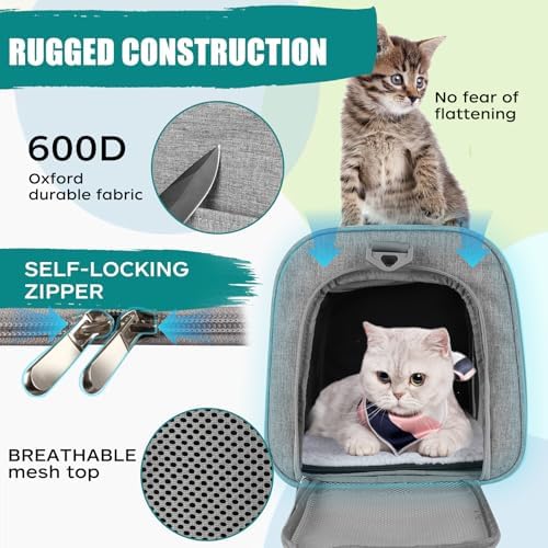 Top tasta Dog Cat Carrier Pet Carriers - Image 3