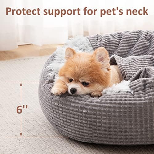 MIXJOY Small Dog Bed Cat Bed - Image 4