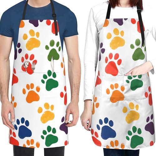 Art Apron with Pocket for Women Men - Image 6
