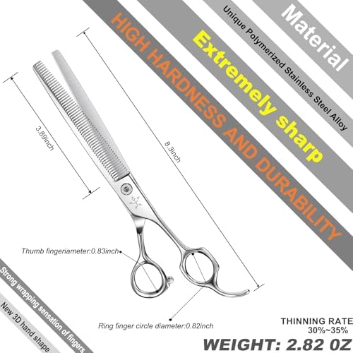 High-end Professional Dog Grooming Thinning Scissors Teeth Cutting Blending - Image 2