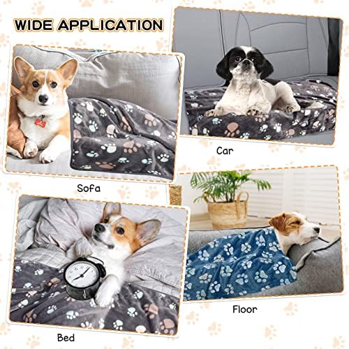 Rezutan Dog Blanket for Medium Dogs 3 Pack Premium Soft Puppy & Cat - Image 5