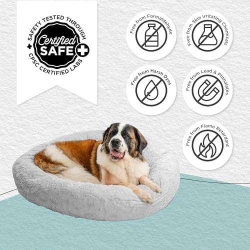 Best Friends by Sheri Original Calming Donut Dog Bed - Image 6