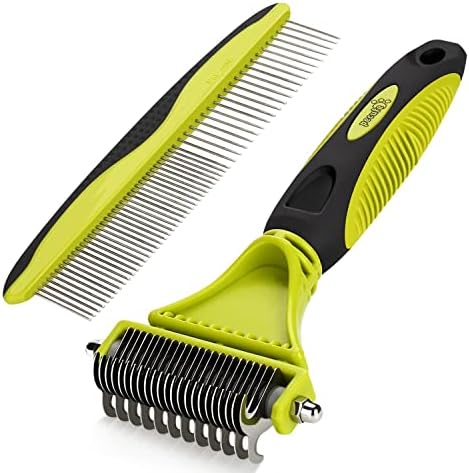 Pecute Double-Sided Undercoat Rake by pecute