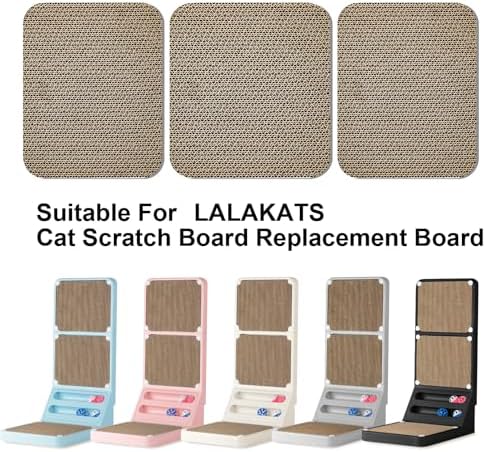 Scratcher Replacement Pads Cat Scratching Board L Shaped Cat Scratcher 3-Piece - Image 3