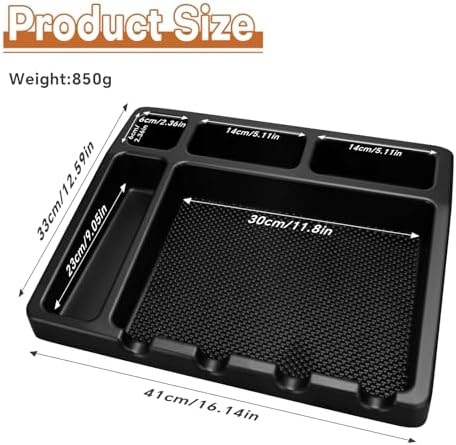 Large Barber Organizer Station, 16 x 12.5 Barber Tray - Image 4