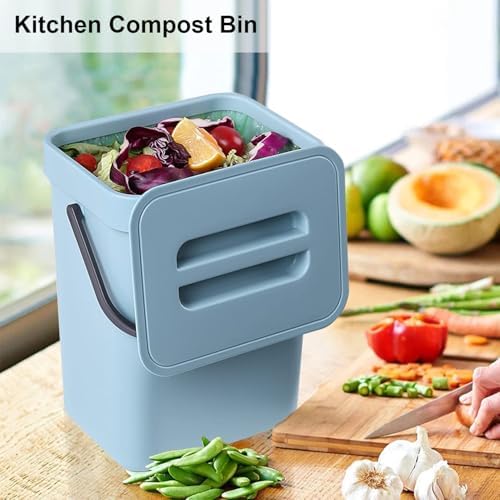 LALASTAR Compost Bin Kitchen, Small Compost Bin - Image 2
