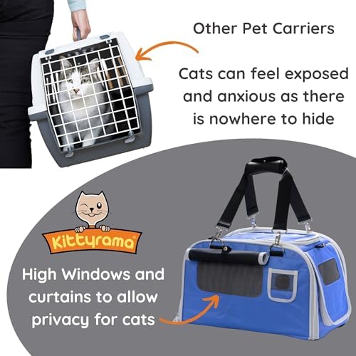 Kittyrama Soft-Sided Airline Approved Cat Carrier - Image 6