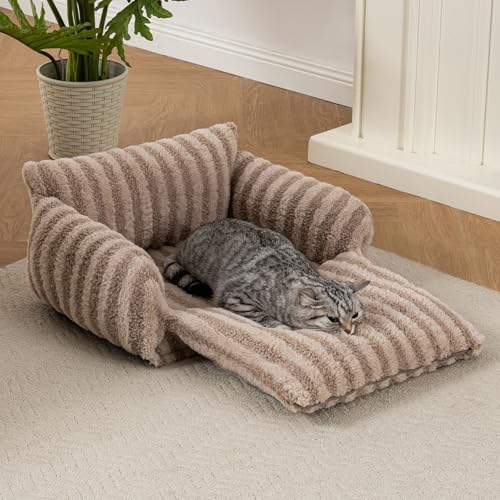 Hollypet Cat Bed Small Dog Orthopedic Couch Beds - Image 6