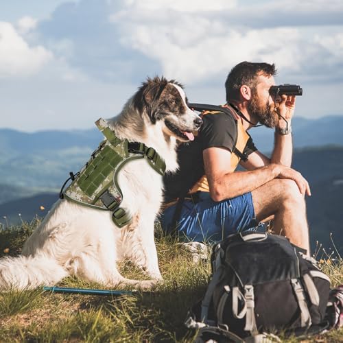 WINGOIN Tactical Dog Harness for Extra Large Dogs, No Pull Dog Harness - Image 5