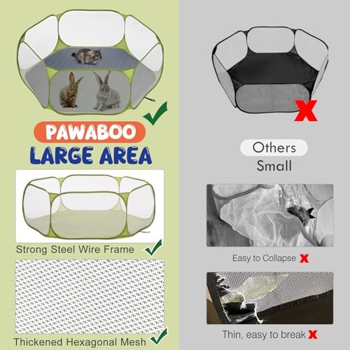 Pawaboo Small Animals Playpen - Image 3