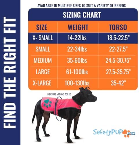 Reflective Dog Vest, Hi Vis Safety Gear - Image 2