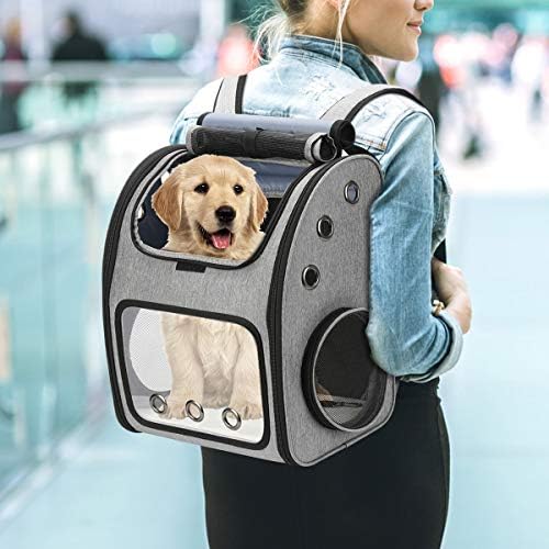Expandable Cat Carrier Backpack, Large Space, Airline Approved - Image 7