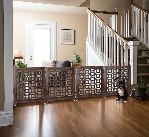 Wooden Foldable Pet Dog Gate - Image 2