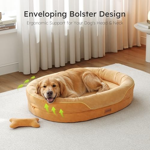 CWAWZ XL Orthopedic Dog Bed, Extra Large Dog Bed, Dog Sofa - Image 2
