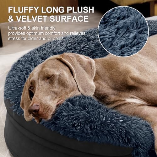 Fluffy Calming Jumbo Orthopedic Dog Beds - Image 3