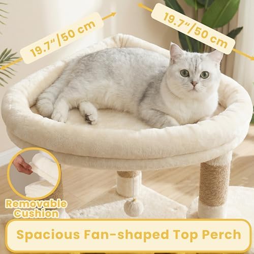 Cat Tree, 73-Inch Sturdy Corner Cat Tower - Image 2