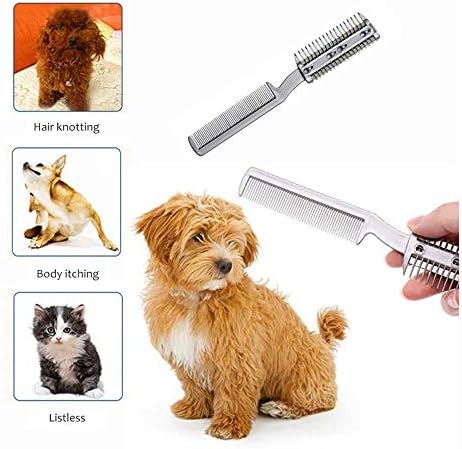 2Pcs Razor Comb for Dogs Cats - Image 6