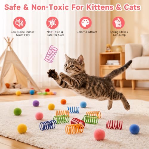 AILUKI 33PCS Cat Toys Variety Pack - Image 5