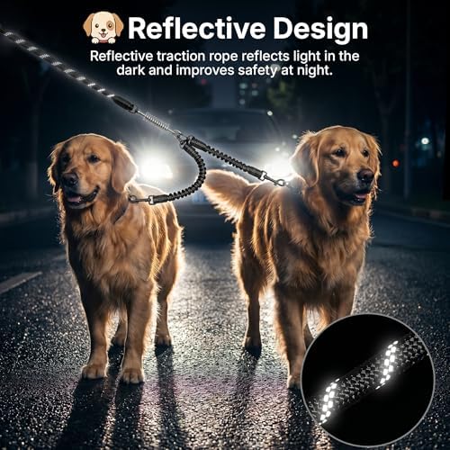 Double Dog Leash No Tangle – Rope Leash - Image 5