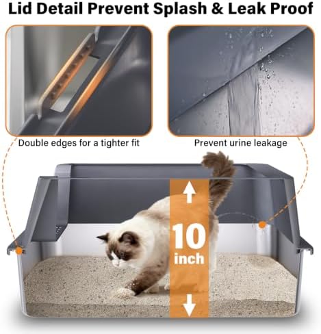 Stainless Steel Litter Box - Image 5