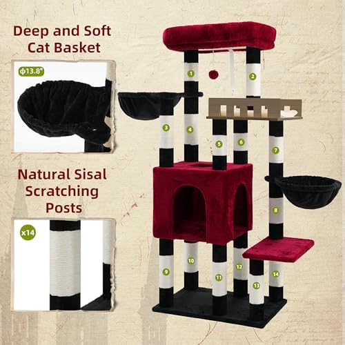 Gitelsnour Sturdy Cat Tree Tower - Image 5